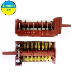 Переключатель семипозиционный 870801 для электродуховок "HANSA","BEKO"