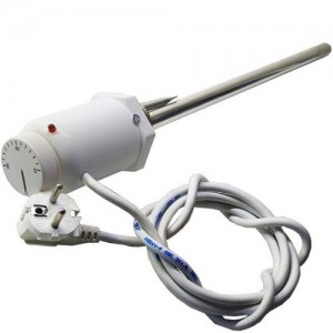 ТЭН в батарею 1200 w с терморегулятором, сухой