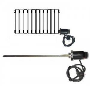 Тен 3,0 кВт правий для Чавунної батареї з регулятором Тен 3,0 кВт правий для Чавунної батареї з регулятором