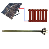 Тен в батарею 24 Вольт для постійного струму 100 Ватт Тен в батарею 24 Вольт для постійного струму 100 Ватт