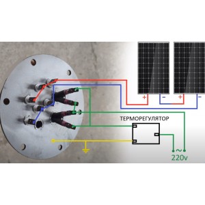 Фланец бойлера Gorenje ТЕН 24-220в від сонячних панелей Фланец бойлера Gorenje ТЕН 24-220в від сонячних панелей