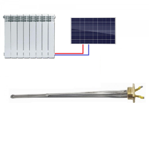 Тен для сонячної панелі 48 Вольт 250 Ватт в алюмінієву батарею Тен для сонячної панелі 48 Вольт 250 Ватт в алюмінієву батарею