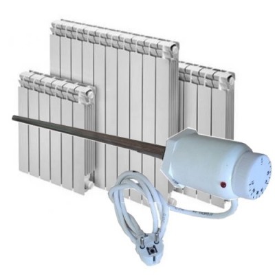 ТЭН в алюминиевую батарею 700W сухой