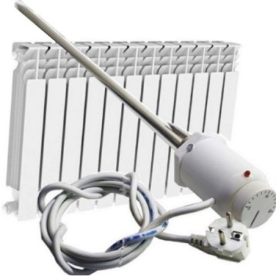 ТЭН с регулятором в алюминиевую батарею 500W