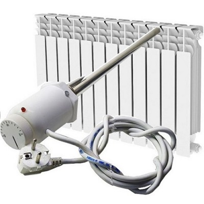  ТЭН с термостатом в алюминиевую батарею 200 w