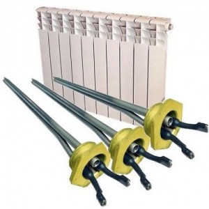 ТЭН в алюминиевую батарею 300w правая