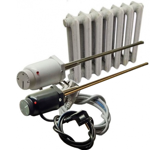 ТЭНы в чугунную батарею с регулятором купить