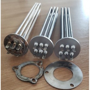 Блок ТЭН котла ELEKO 4 кВт, на фланце 65 мм Блок ТЭН котла ELEKO 4 кВт, на фланце 65 мм