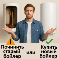 Чи варто ремонтувати старий бойлер?