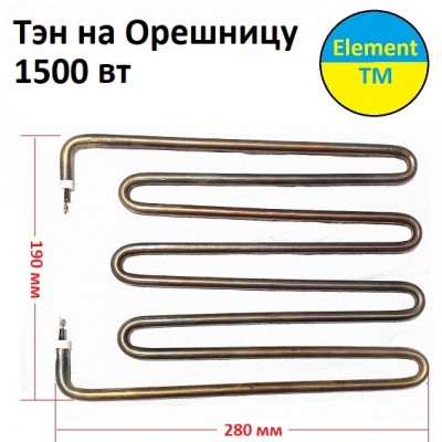 Тэн на Орешницу 1500 вт