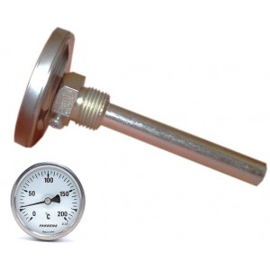 Термометр 200 градусов на резьбе 1/2"