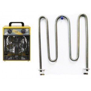 Тен для Теплової гармати вітродуйка 1,5 кВт (1500 вт) 220 Тен для Теплової гармати вітродуйка 1,5 кВт (1500 вт) 220