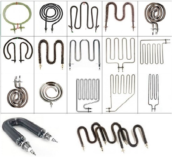 ТЭНы для сауны, калориферы, подогрев вентиляции воздуха