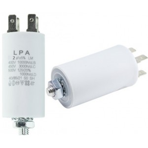 Конденсатор 2 мкФ 450V с резьбой