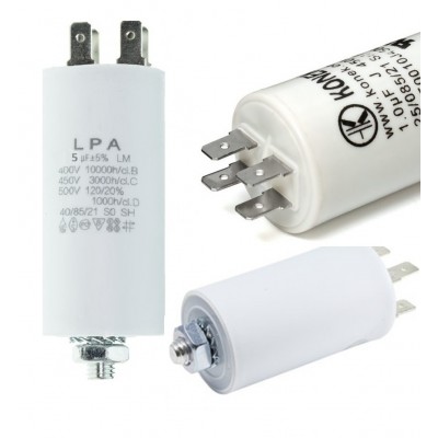 Конденсатор 5 мкФ с болтом