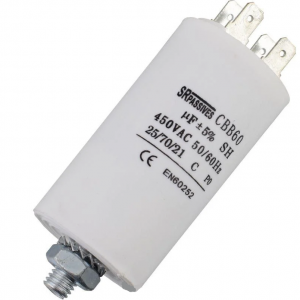 Конденсатор 8 мкФ 450V с резьбой